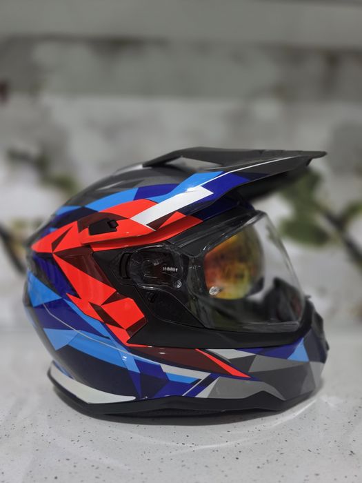 Ендуро Каска GSB с вградени очила