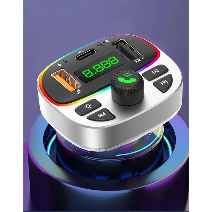 Зарядно за телефон за кола Digital One SP01131, Q-C668, бързо, с FM BT