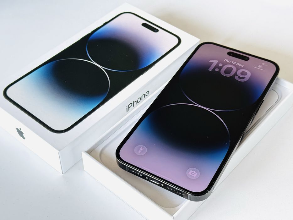 Iphone 14 Pro Max 128GB Black 100% Батерия! Гаранция 6 месеца