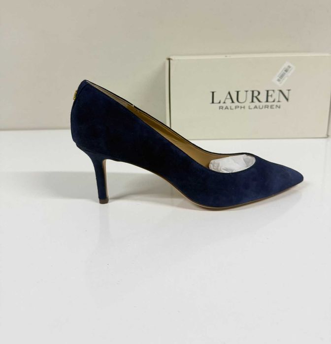 Ralph Lauren Lanette Suede Pump