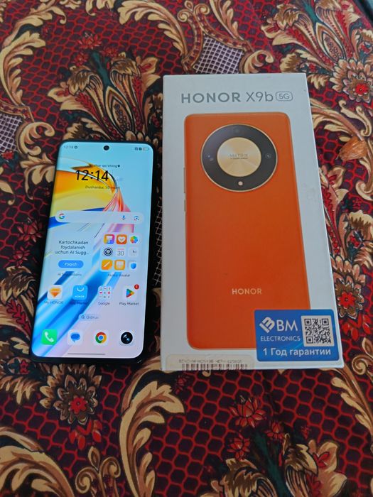 Honor x9b sotiladi faqat naxga aybi yo'q umuman ochilmagan kar dak ful