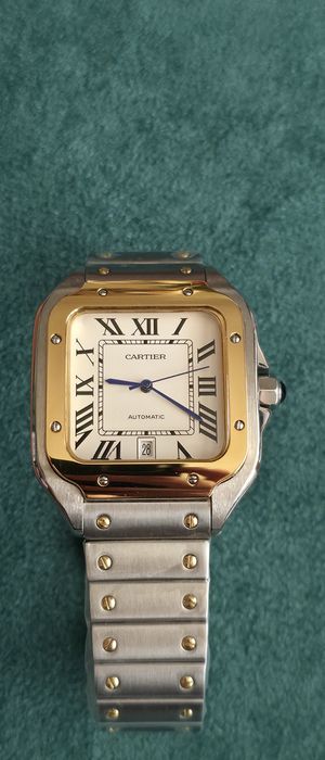 Cartier silver gold
