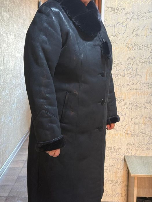 Женская дубленка, 56