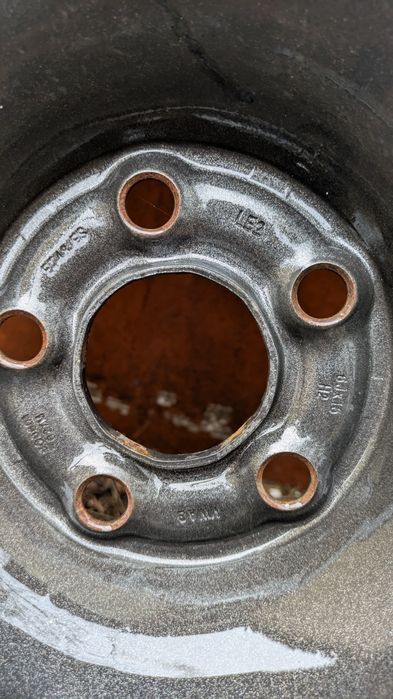 Set 4 Jante Oțel Originale VW AG 15 inch – 5x100 – Golf 4, Octavia 1,