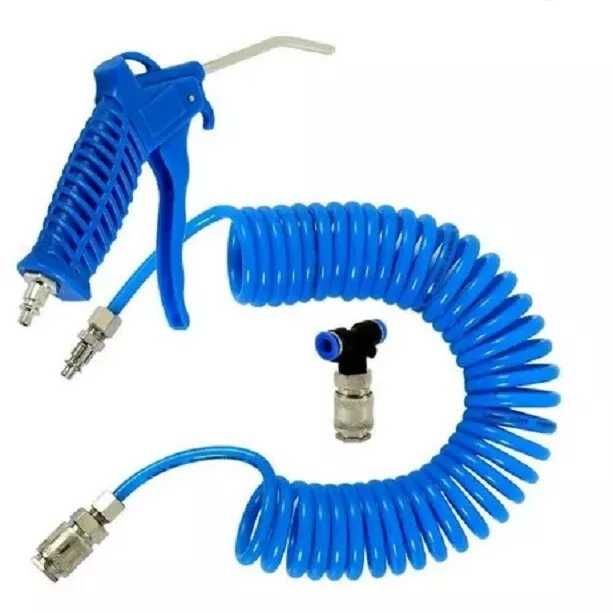 Маркуч за въздух с ПВЦ дръжка универсален с бърза връзка