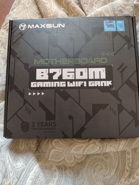 Материнская плата  B760M GAMING WIFI GANK V2 DDR5

Продаю матери