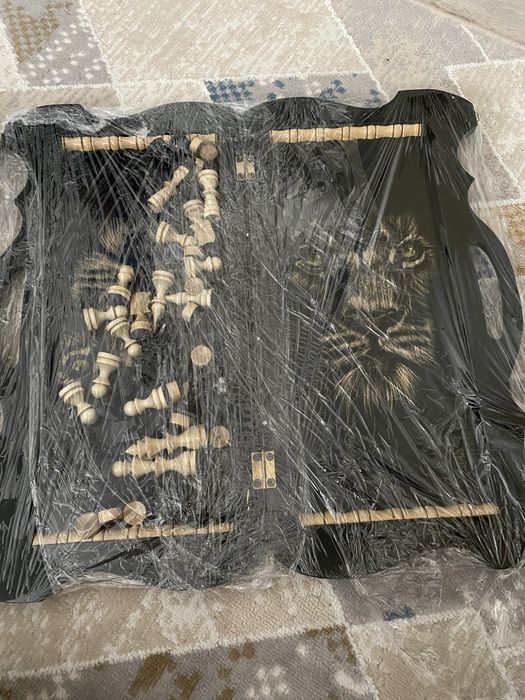 Шахмат нарды шашки 3 в 1