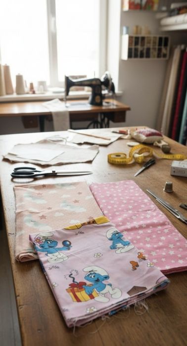 Metraj, material bumbac pt lenjerii pat