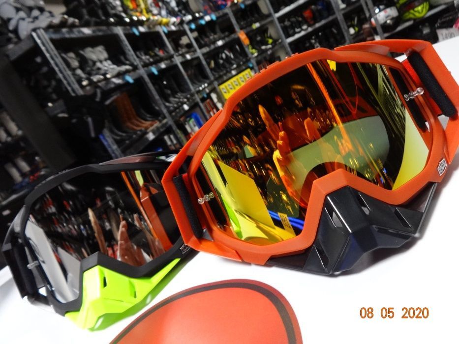 Ликвидация! 100% очила мотокрос ендуро 100 процента маска плака ноши