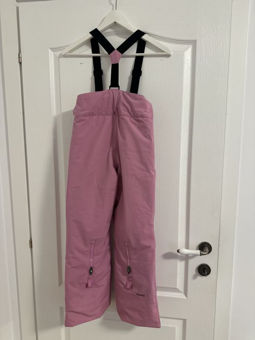 Pantaloni ski  fetite roz