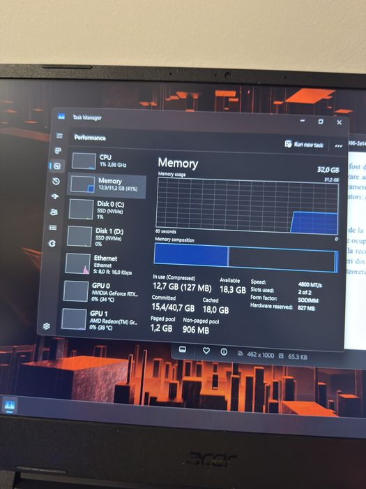 Laptop gaming Acer Nitro 5