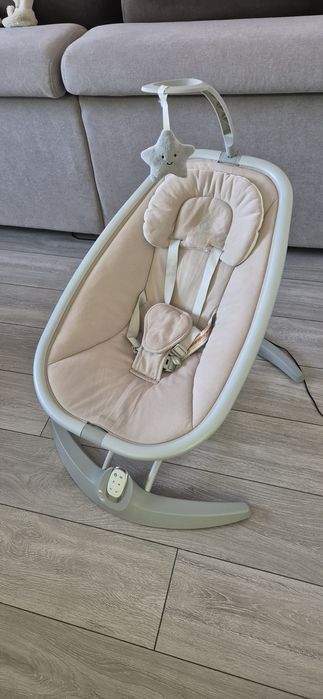 KIKKA BOO Електрическа люлка-шезлонг SPINNY BEIGE