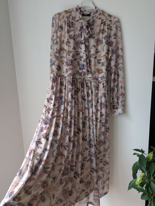 Rochie midi cu flori