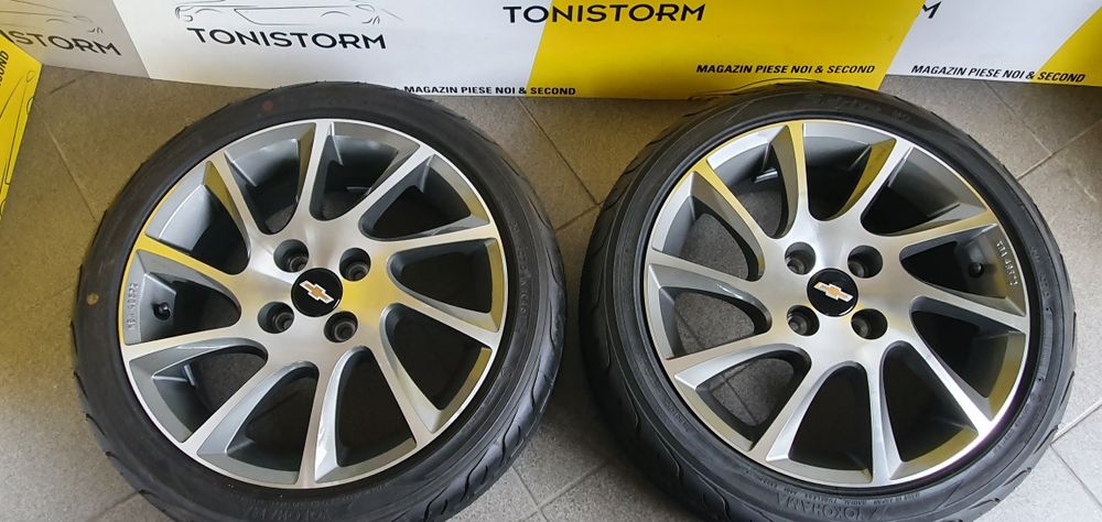 Jante Irmscher 4x100 6Jx16 ET43  Chevrolet Chevrolet, Opel cu anvelope 175 50 16