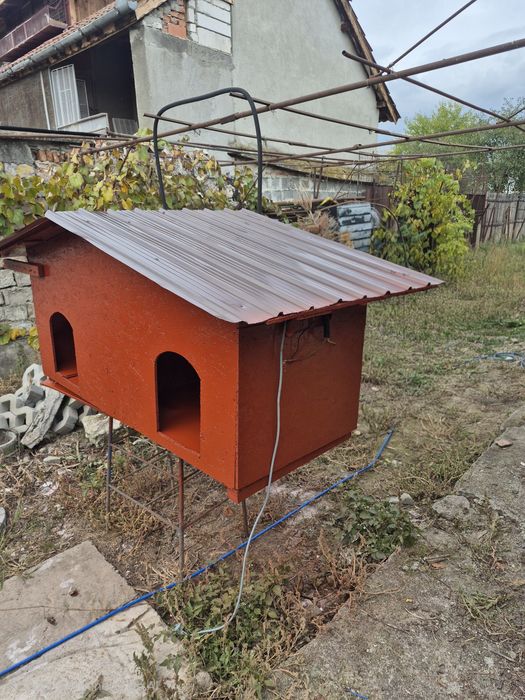 Cușcă câini cu încălzire in pardosea( talie mica )