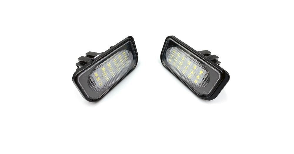 Set 2 Lampi Iluminare numar nr LED pentru Mercedes W203 W211 W219