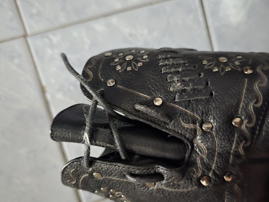 Женские кожаные сапоги натур.кожа, натур.мех.Размер 38Зима