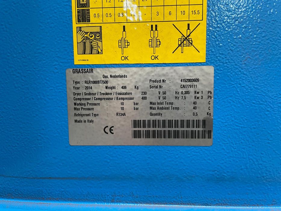 Compresor cu surub 7,5 kw
