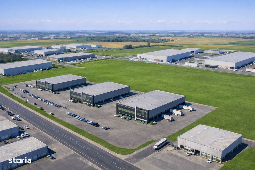 Teren Industrial 10.000 MP - Soseaua de Centura - Dubla deschidere  0%