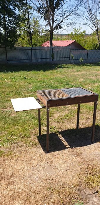 Suport hamac mese din fier si lemn