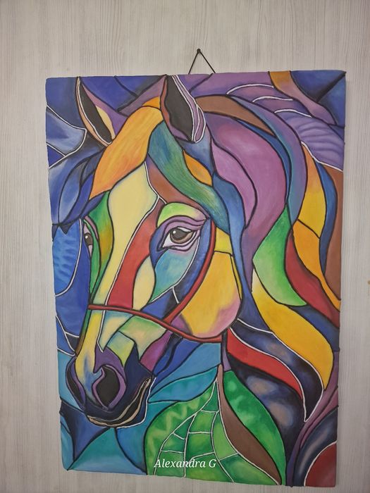 Картина в лоскутной технике