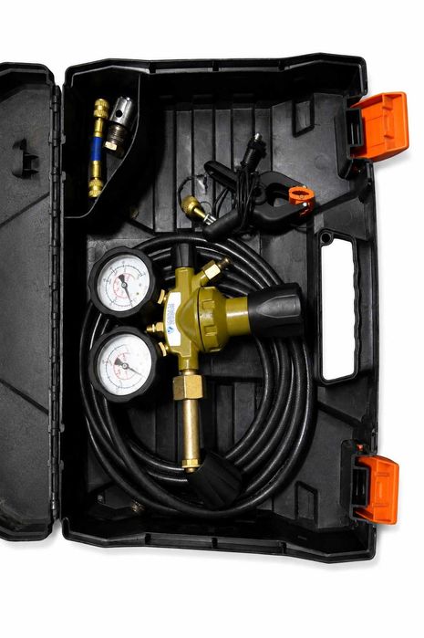 Kit regulator presiune manometru instalații AC  frig