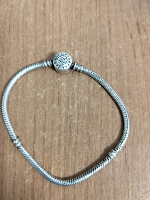 Pandora браслет серебро 925 проба