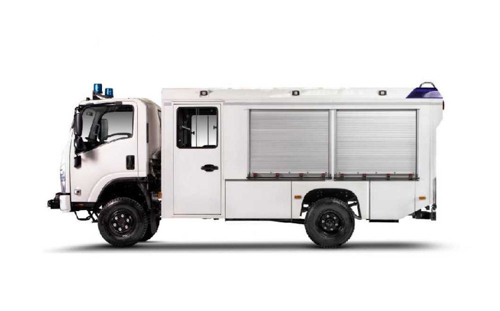 ISUZU NPS75 Avariyno spasatelnaya mashina