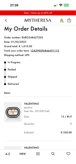 Оригинални бижута Valentino