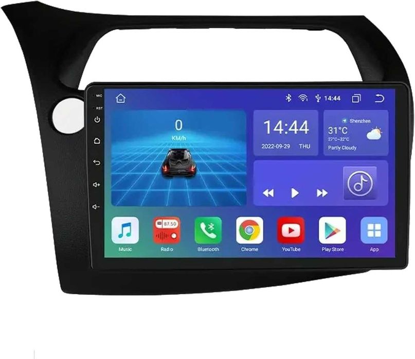 Мултимедия за Honda Civic Hatchback навигация плеър Android 2DIN