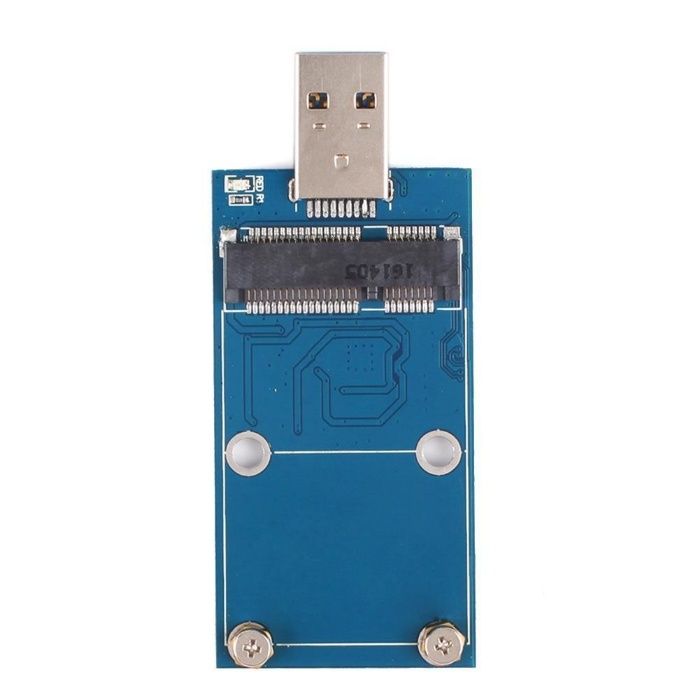 Adaptor SSD mSATA la USB 3.0 rack extern carcasa gen stick USB metalic