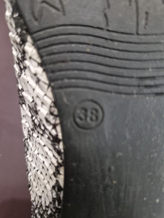 Дамски летни обувки,животински принт,изкуствена кожа