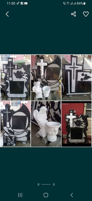 Monumente funerare și cruci