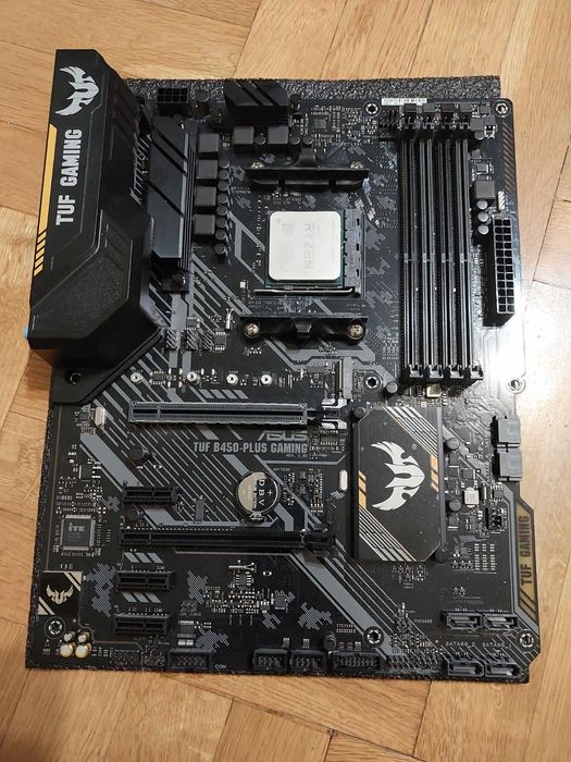 AMD Ryzen 7 3700X + Asus TUF B450 Plus Gaming