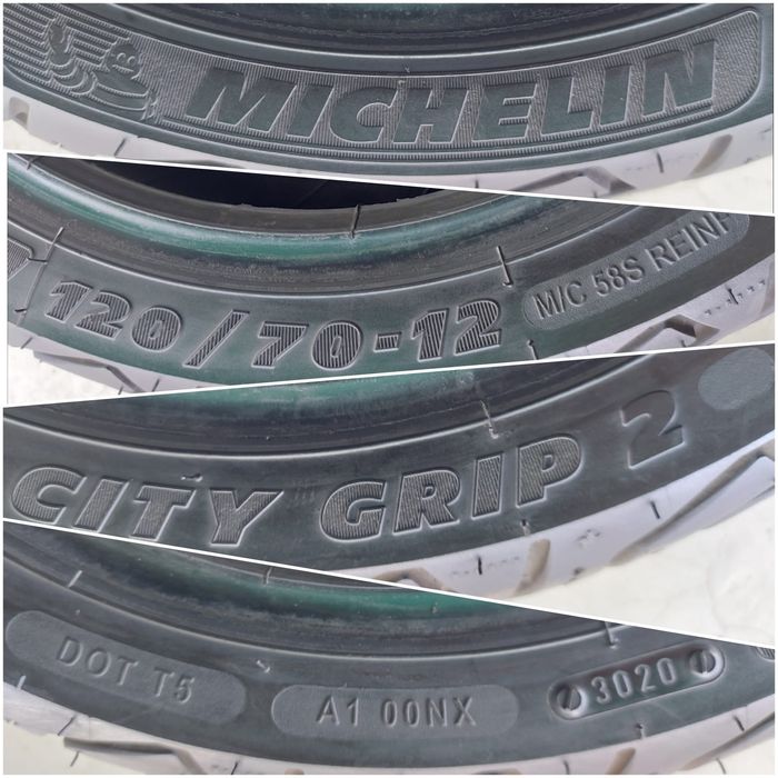 O bucată 120/70 R12 vară - una Michelin Mitas Pirelli