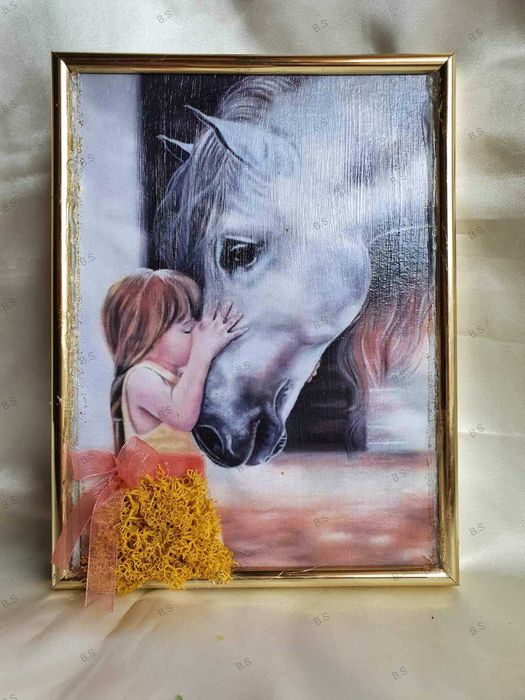 Картина със сканидинавски мъх