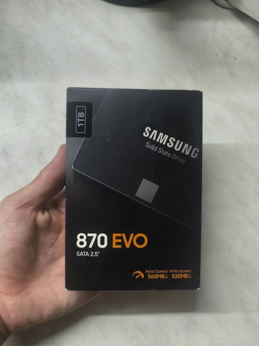 SSD 870EVO 1tb model: MZ-77E1TOB(неотваряно)