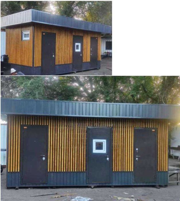 Модульный теплый туалет