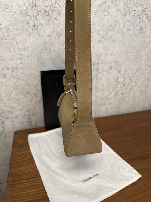 Massimo dutti замшевая сумка новая