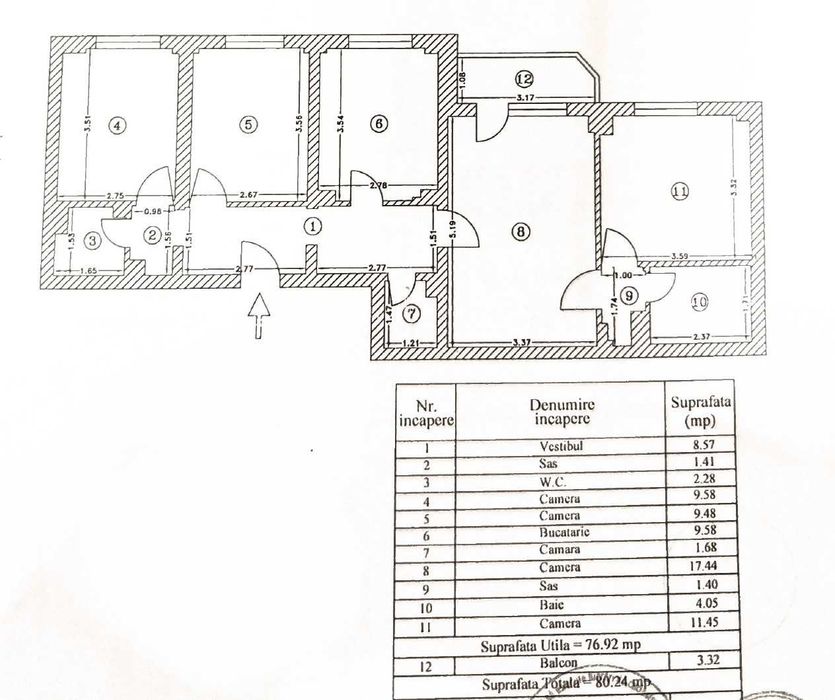 Apartament 4 camere Dorobanti cu Stefan cel Mare (proprietar)