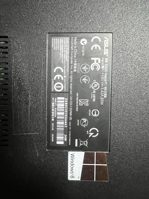 Ноутбук ASUS X552C