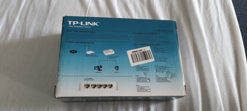 Vând Switch 5 porturi.