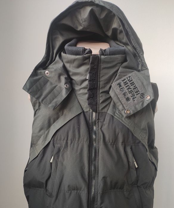 SUPERDRY original Windhibrid Japan  мъжка пухена грейка