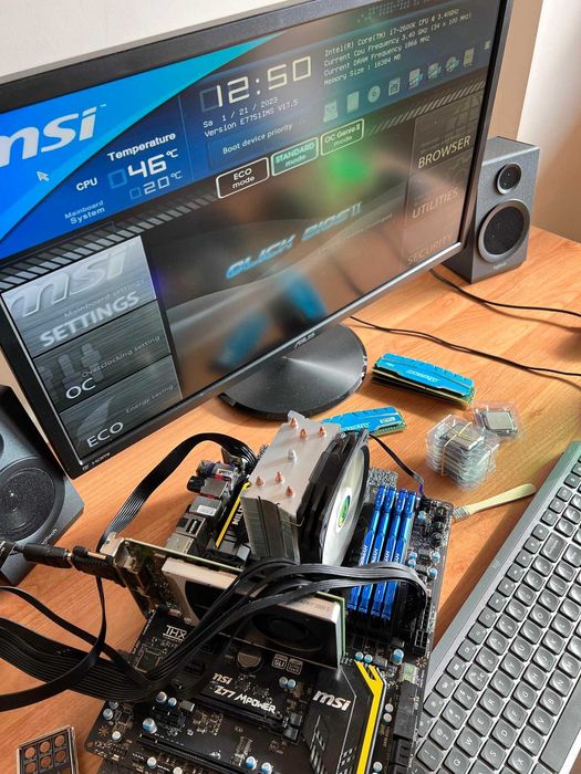 Дъно Дънна платка MSI Z77 MPOWER LGA 1155 DDR3 OVERCLOCK