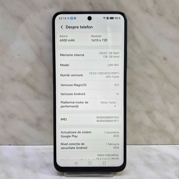 Honor 400 Smart, 4GB RAM, 128GB, 5G Zeus Amanet Militari 36135