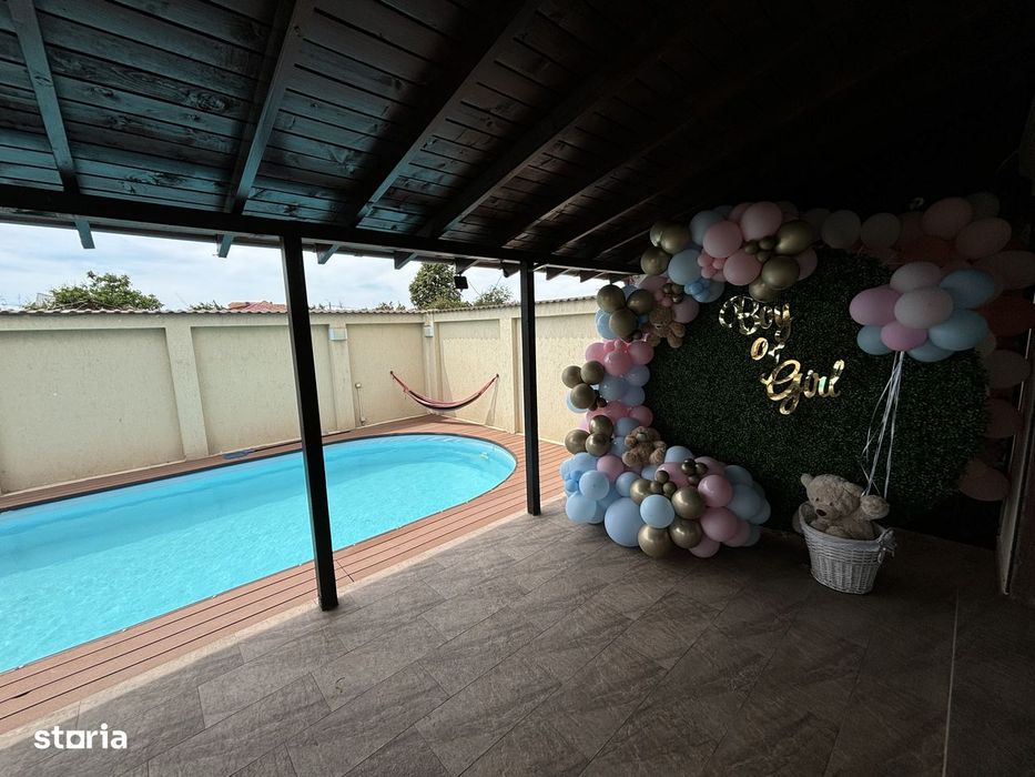 Casa Party Petreceri Botez Nunta Piscina 30°Vila Sauna Jacuzzi Majorat