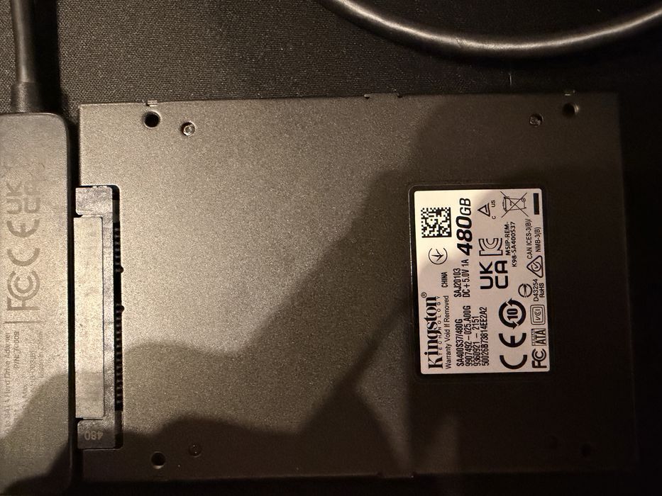 Ssd kingston 480 gb 98% santate 20 zile
