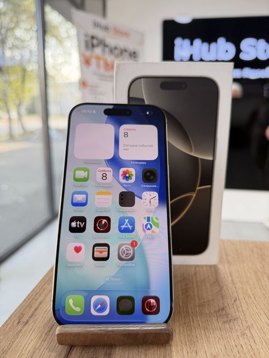 iPhone 16 Pro•256GB/100%СұрТитан Айфон 16 Про•256Гб/100%