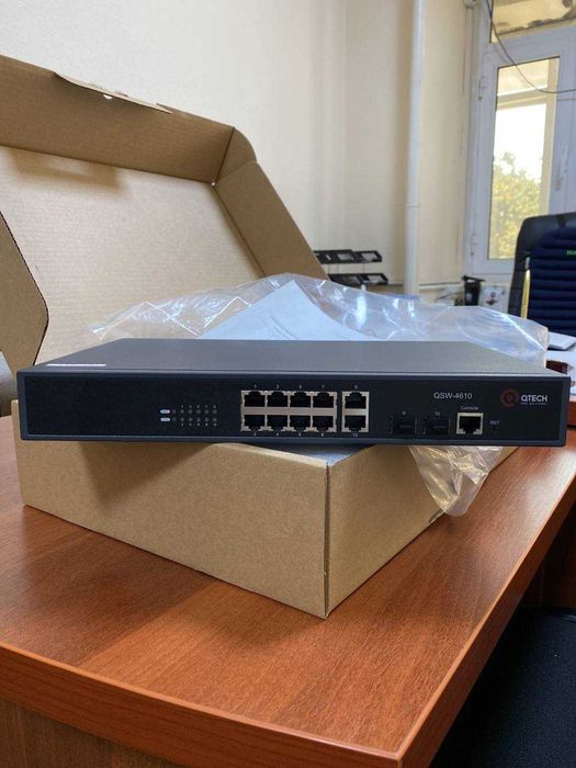 Ethernet коммутаторы доступа QTECH QSW-4610-10T-AC-V2