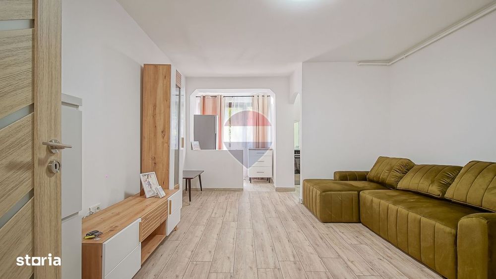Garsonieră complet renovată de vânzare – Str. Soarelui | Parter